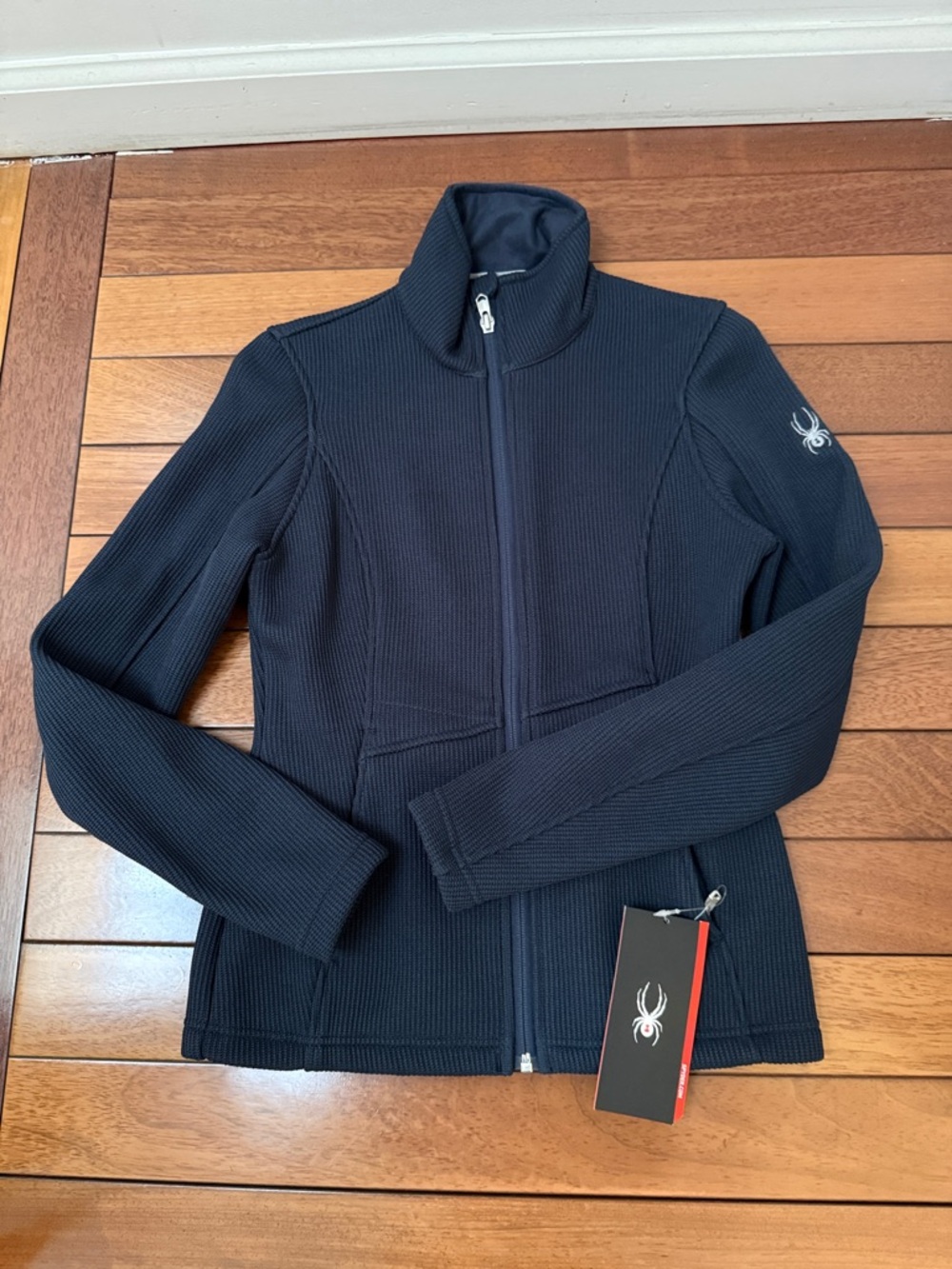NWT Spyder Endure Full Zip Stryke Jacket Navy XS